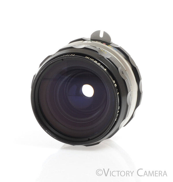 Nikon Nikkor-H 28mm f3.5 non-AI Wide Angle Prime Lens -Clean-