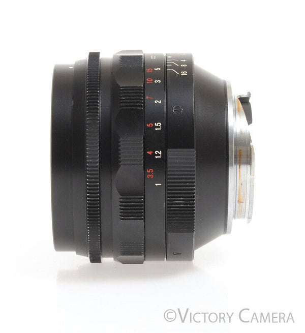 Voigtlander Nokton 50mm F1.1 Leica M Mount Prime Lens -Clean W 