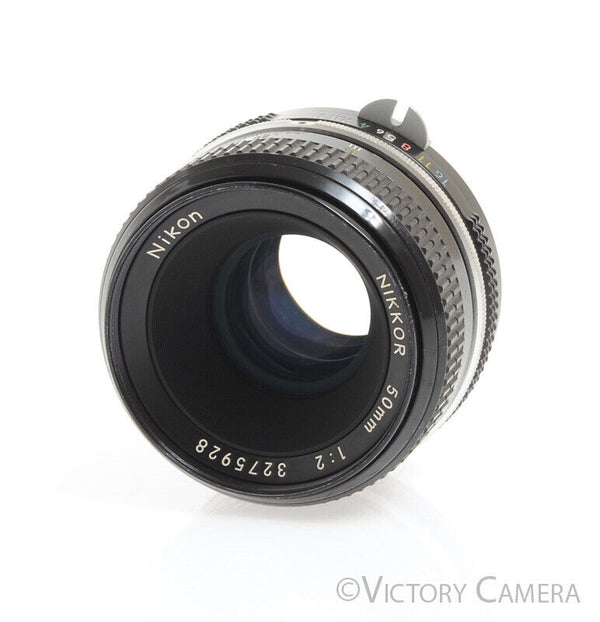 Nikon Nikkor 50mm F2.0 non-AI Standard Prime Lens