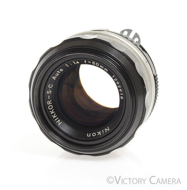 Nikon Nikkor-S.C 50mm F1.4 Prime Lens Factory AI'D -Clean-