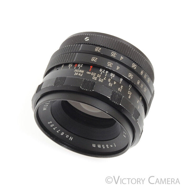 Vivitar 35mm F2.8 Wide-Angle Prime Lens for M42 Mount