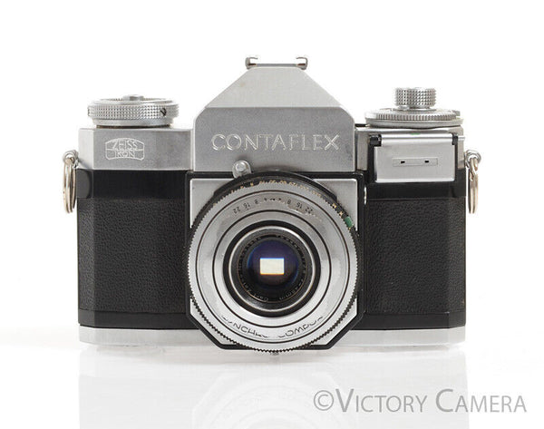 Zeiss Ikon Contaflex II Camera w/ Tessar 45mm f2.8 Lens -As-Is, Jammed-