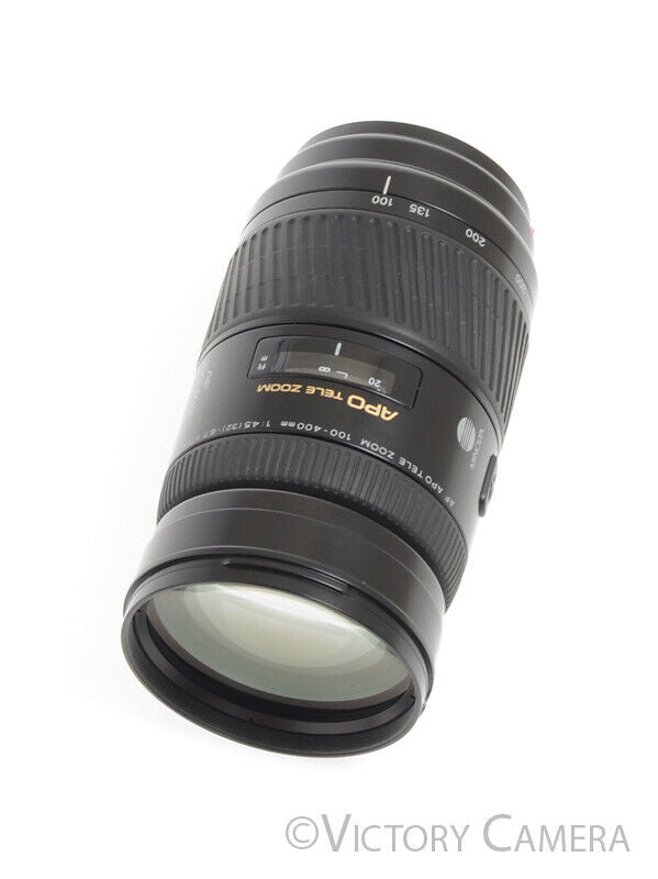 Minolta Apo 100-400mm F4.5-6.7 Telephoto Zoom Lens for Sony A / Minolta  -Clean-