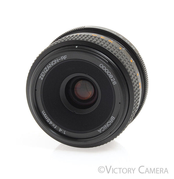 美品】Zenza Bronica Zenzanon RF Wide Angle 45mm f/4 Lens for RF645 