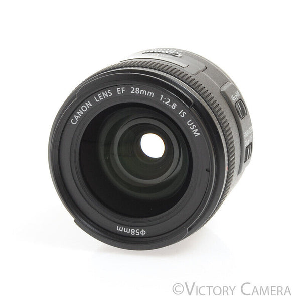 Canon 28mm F2.8 EF IS USM Wide-Angle Prime Lens