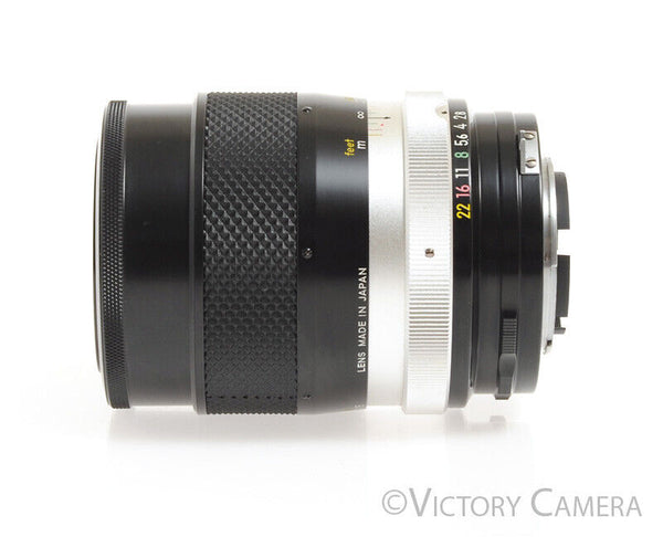 Nikon Nikkor-Q Auto 135mm f2.8 Photomic non-AI Prime Lens -Clean in Bubble-