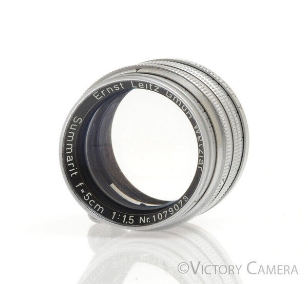 Leica Summarit 5cm 50mm f1.5 L39 LTM Screw Mount Lens (feet)