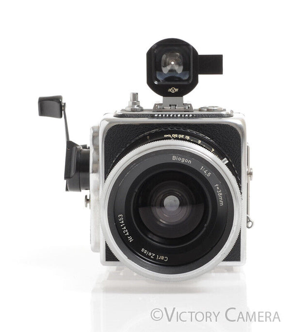 Hasselblad Superwide C Camera w/ 38mm f4.5 Biogon u0026 120 Back -Clean-