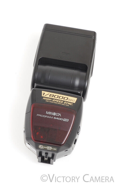 Minolta Program 5400 HS High Speed Sync Flash for 700si 707si -Clean i