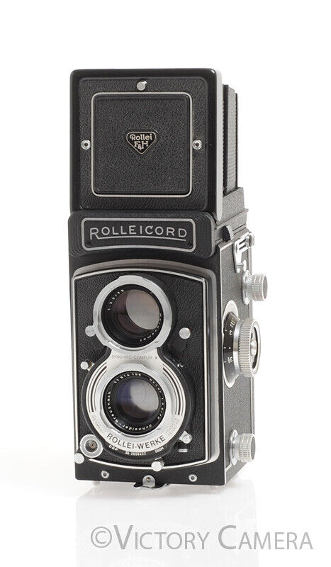 Rollei Rolleicord VB 6x6 Medium Format TLR Camera w/ 75mm f3.5 Xenar L