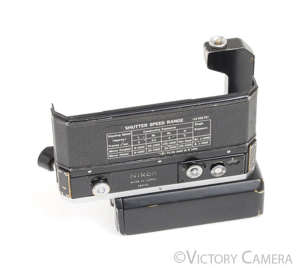 Nikon F-36 Motor Drive for Nikon F Camera w/ Cordless Battery Pack -Clean-