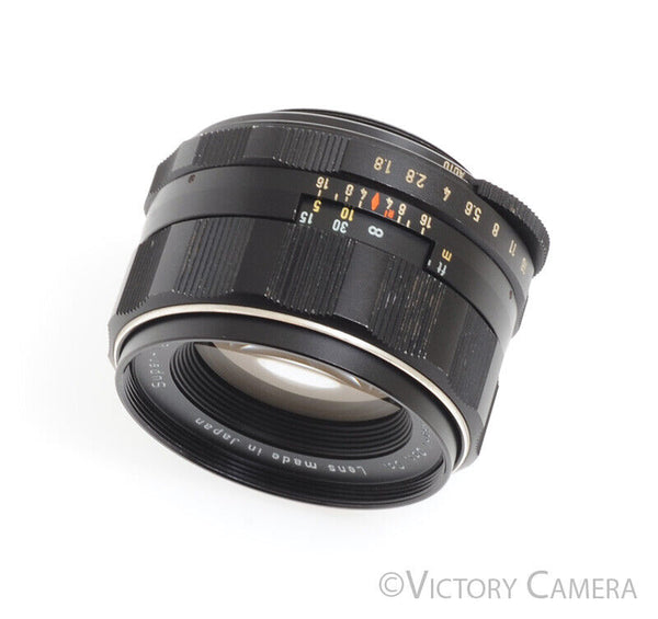 Pentax Super Takumar 55mm F1.8 M42 37101 Screw Mount Prime Lens -Clean-