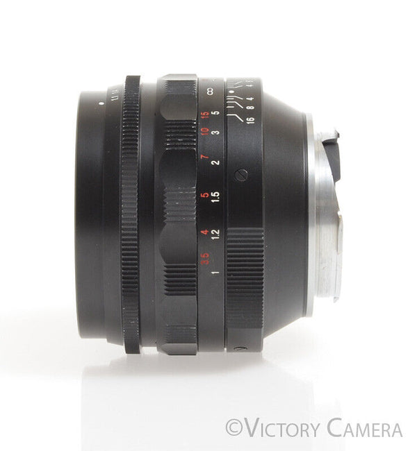 Voigtlander Nokton 50mm F1.1 Leica M Mount Lens -Clean Glass-