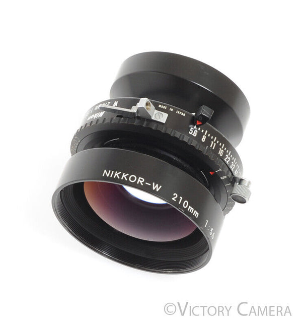 Nikon Nikkor-W 210mm F5.6 Large Format 4x5 Lens