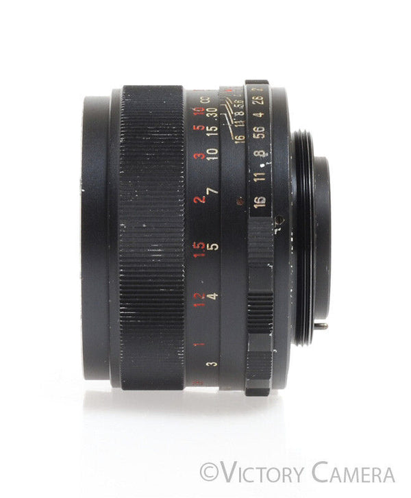 Mamiya Auto Sekor 50mm f2 Prime Lens for M42 Screw Mount -Clean-