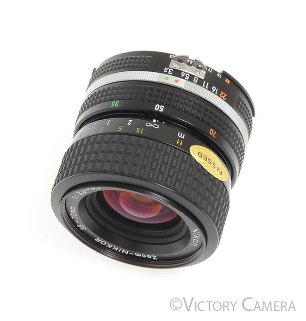 Nikon Nikkor 35-70mm f3.3-4.5 AI-S Zoom Lens