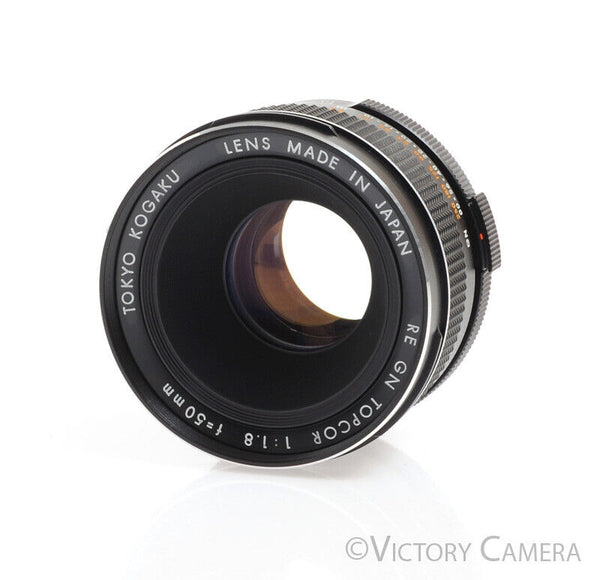 Topcon Topcor 50mm f1.8 RE GN Standard Prime Lens for Super DM -Very C