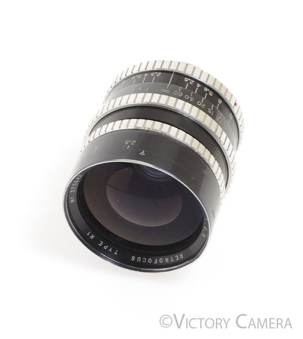 P. Angenieux Paris 35mm f2.5 Retrofocus Type R1 Lens for Exakta Mount