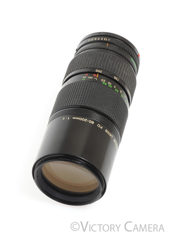 Canon FD 80-200mm f4 Telephoto Zoom Lens -Clean-