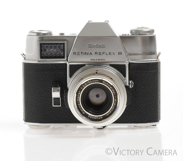 Kodak Retina Reflex III with Retina-Xenon 50mm f2.8 Lens -Clean-