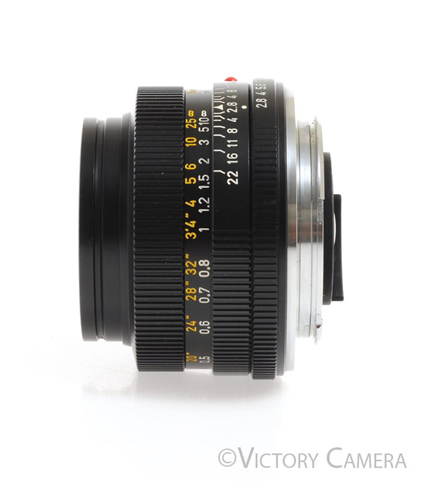 Leica Elmarit-R 35mm f2.8 3 Cam Wide Angle Lens for R Mount -Slight Ha