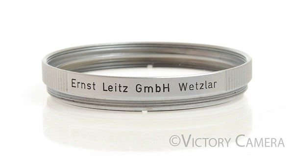 Leica Leitz E39 39mm 13132 UVa Silver Filter -Small Mark-