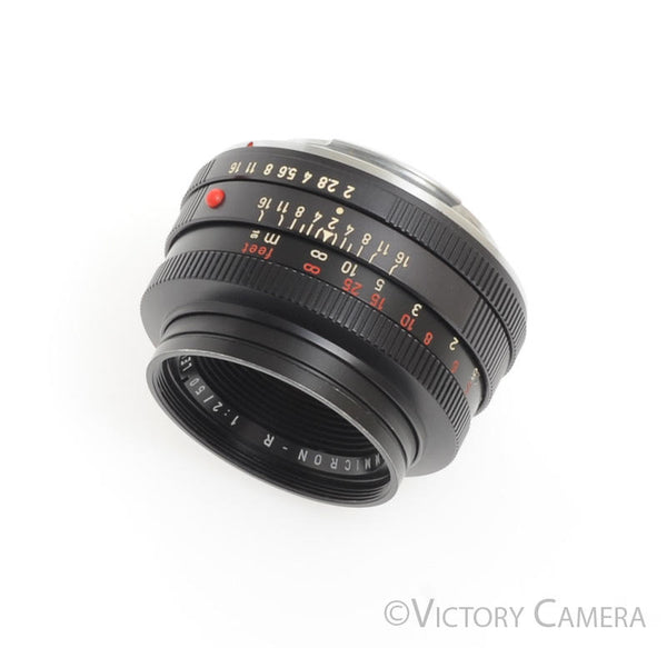 Leica Leitz Summicron R 50mm f2 R Only Prime lens for R Mount 