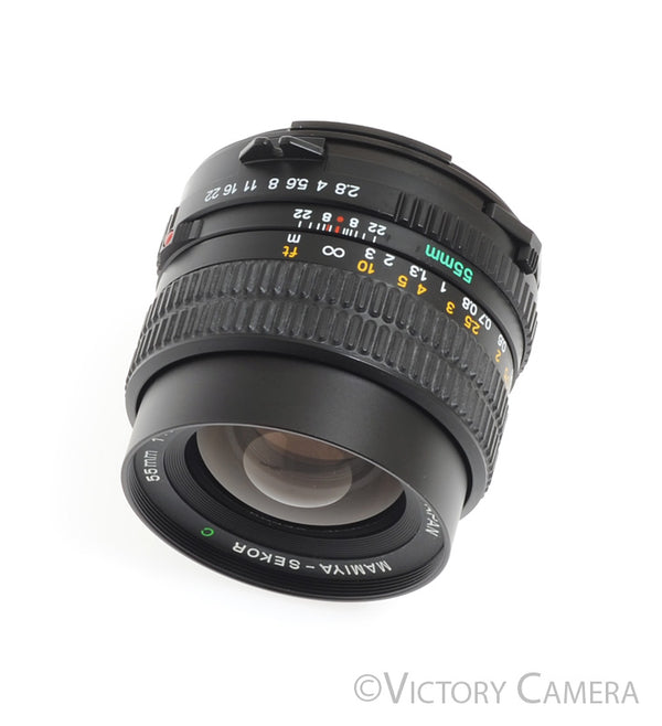 Mamiya Sekor-C 55mm F2.8 N Wide-Angle Lens for Mamiya 645 -Clean-