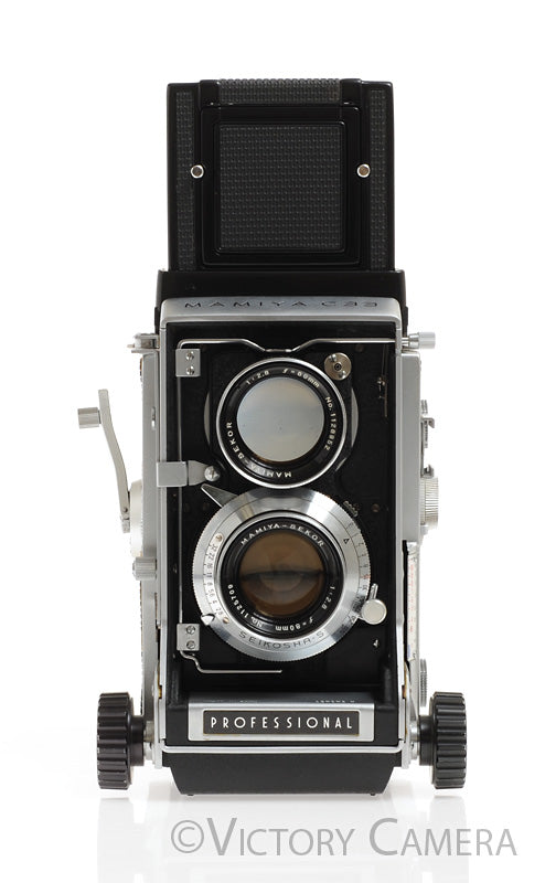 Mamiya C33 TLR Camera w/ 80mm f2.8 Lens -New Seals-