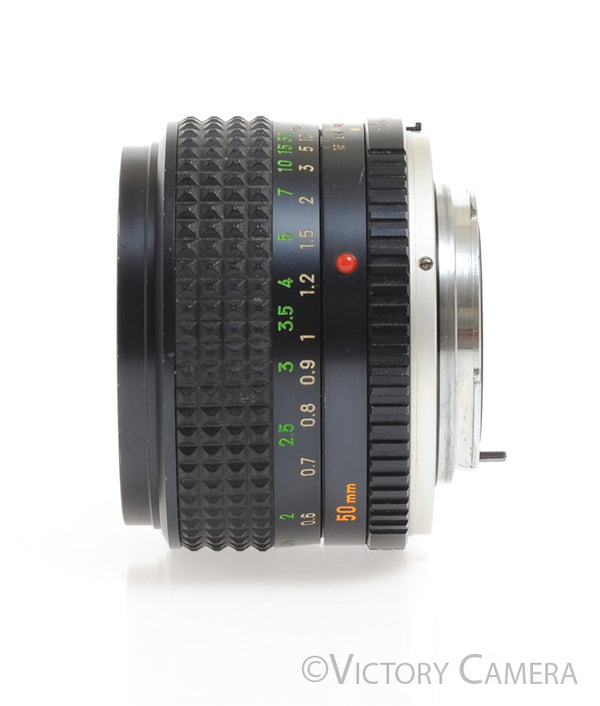 Minolta MC Rokkor-PG 50mm f1.4 Prime Lens