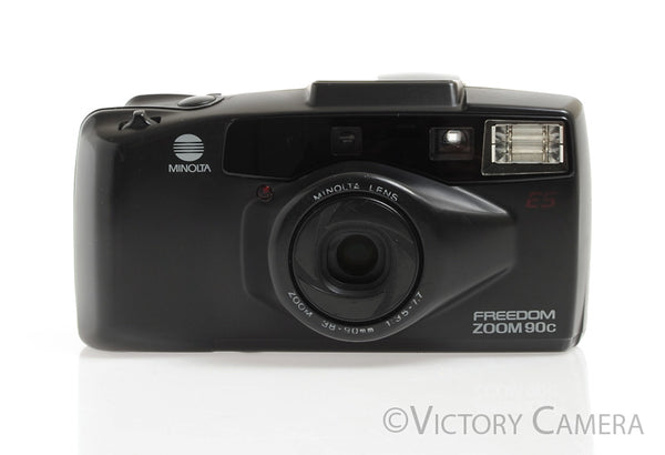 minolta freedom action zoom 90 35mm point & shoot film camera