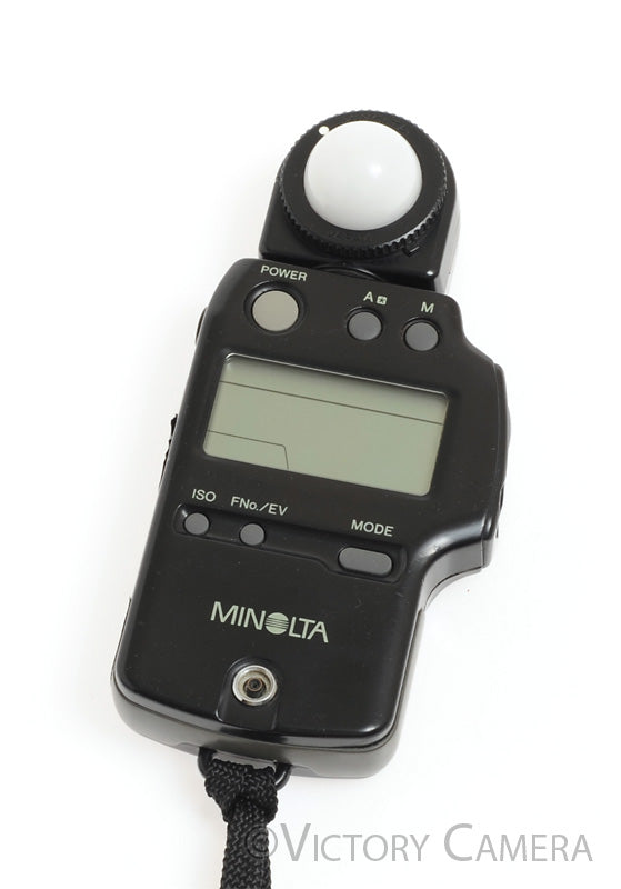 Minolta Auto Meter IV F Light Meter / Flash Meter w/ Case -Works, No Door-