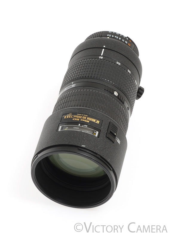 Nikon AF Nikkor 80-200mm f2.8 D ED AF-D Lens Push Pull -Clean w/ Shade-