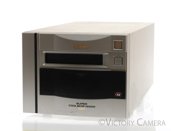 Nikon Super CoolScan 8000 ED 35mm Film Scanner w/ Two Holders