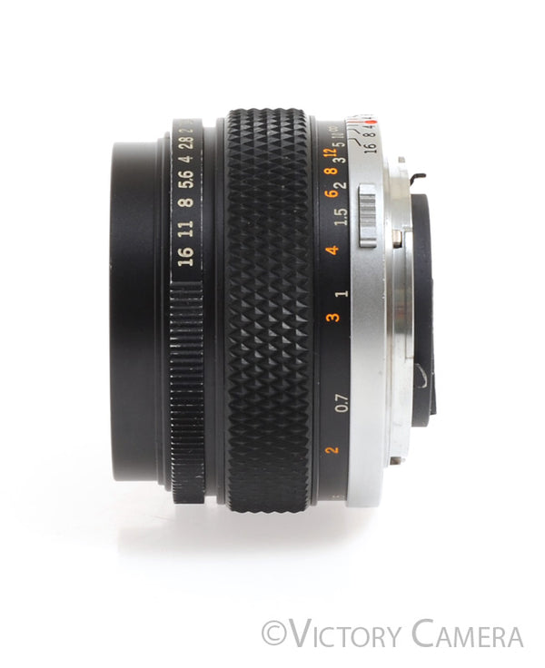 Olympus G.Zuiko 50mm f1.4 Auto-S OM Manual Focus Prime Lens -Clean-