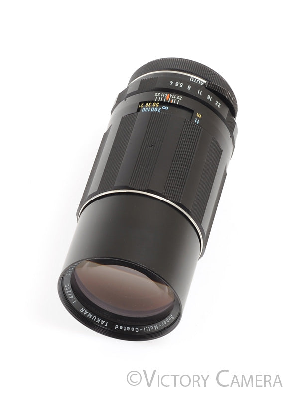 Pentax Super-Takumar SMC 200mm f4 M42 Screw Mount Lens -Clean-
