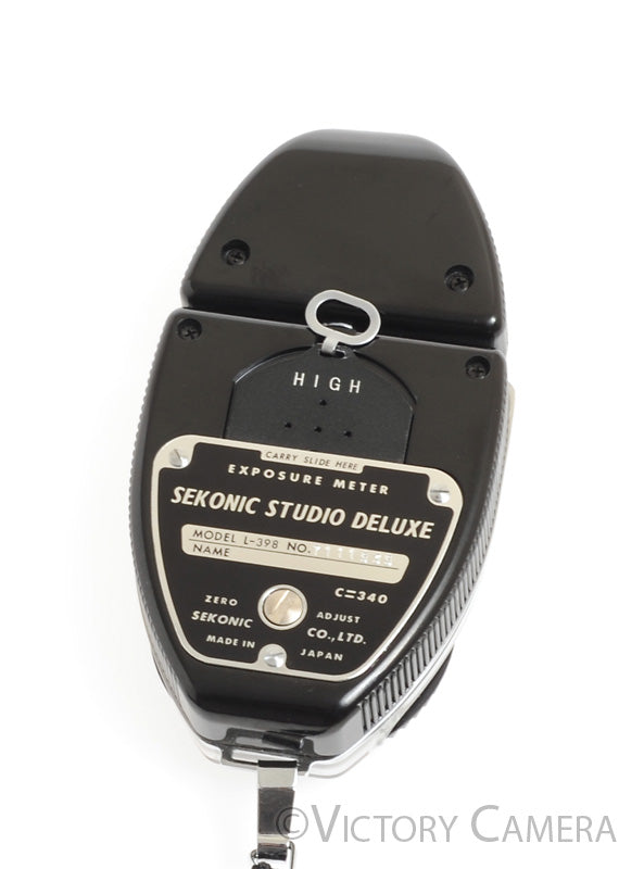 Sekonic Studio Deluxe L-398 Light Meter -Clean and Accurate-