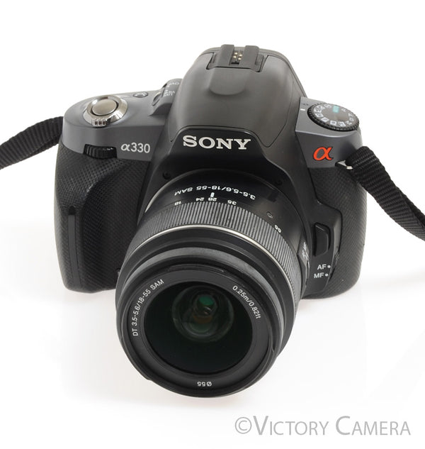 Sony DSLR sold a330 with 18-55mm Lens