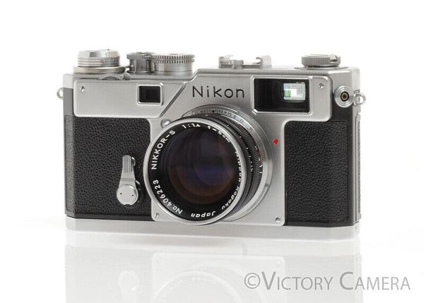 Nikon S3 Chrome 35mm Rangefinder Camera w/ 50mm f1.4 Lens