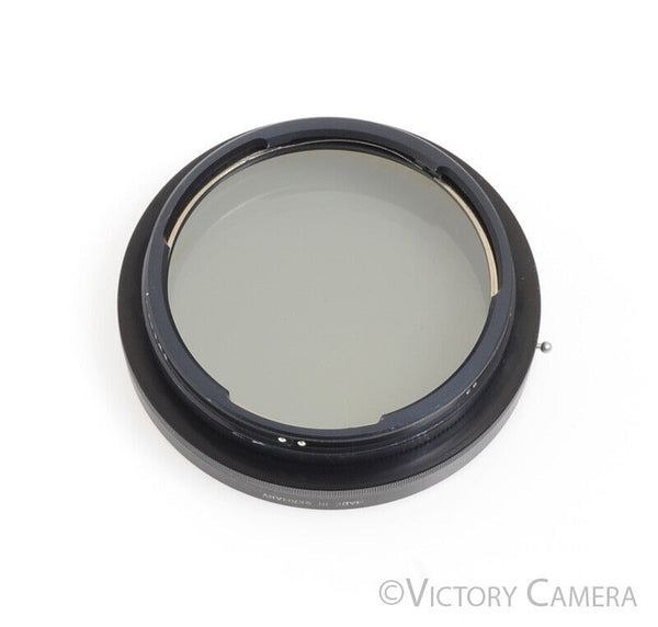 Hasselblad 63 Polarizer Filter 2x Pola -1 for Bay 50 C Lenses -Glass Defect-