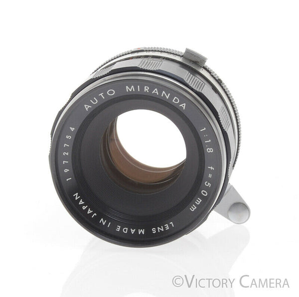 Miranda Auto 50mm f1.8 Lens (oily aperture)