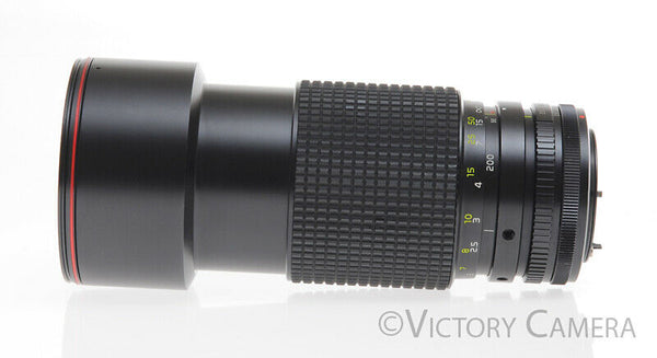 Tokina AT-X 80-200mm f2.8 SD Manual Focus Lens for Canon FD Mount -Rea