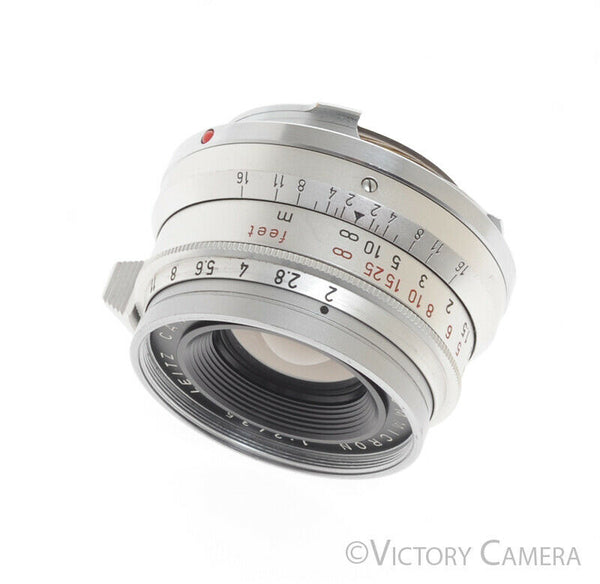 Leica Leitz Summicron M 35mm F2.0 8 Element 1st Ver. Lens -CLA'd-