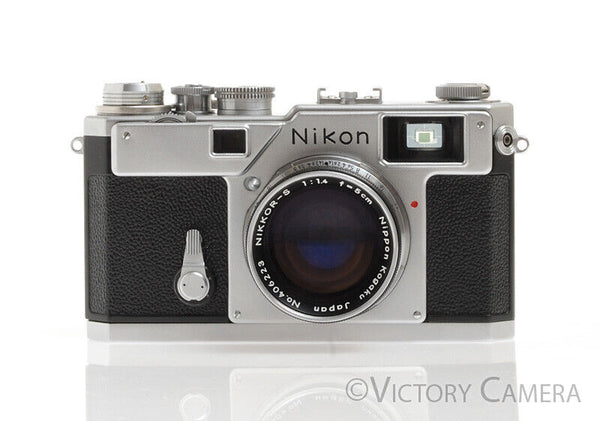 Nikon S3 Chrome 35mm Rangefinder Camera w/ 50mm f1.4 Lens