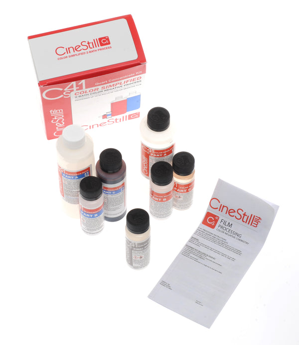 CineStill Cs41 Color Simplified 2-Bath Kit for Processing Color Negative  Film at Home (C-41 Chemistry) – CineStill Film