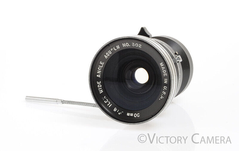 Ilex 90mm F8 Wide-Angle Acugon Lens in Copal #0 Shutter