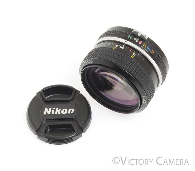 Nikon Nikkor 28mm f3.5 Late Non-AI Wide Angle Prime Lens - Victory Camera