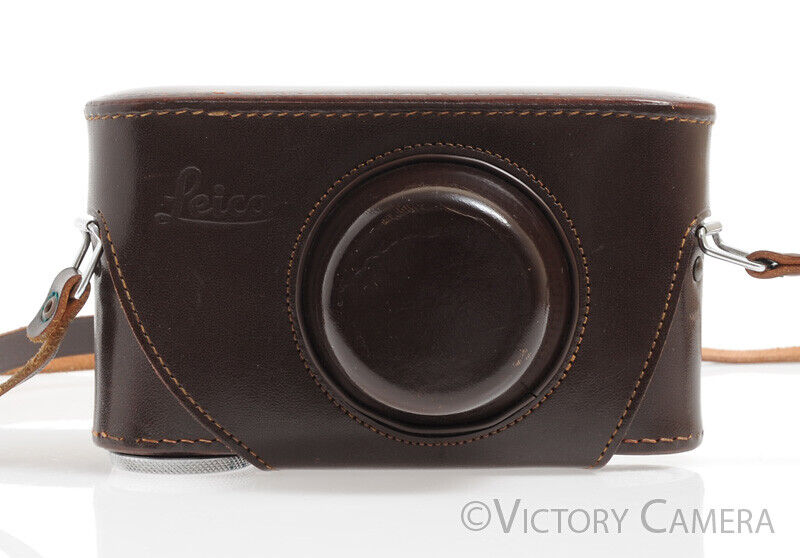 Leica Genuine ENOOR 14523 Leather Ever Ready Case for IIIG 3G -Clean- - Victory Camera