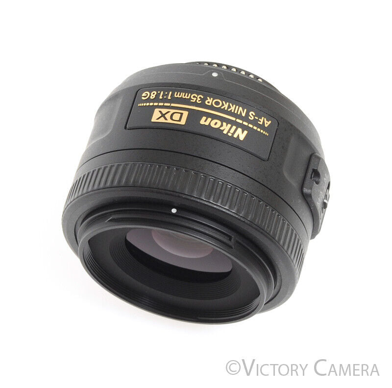 Nikon Nikkor AF-S 35mm f1.8 G DX Autofocus Prime Lens -Clean-