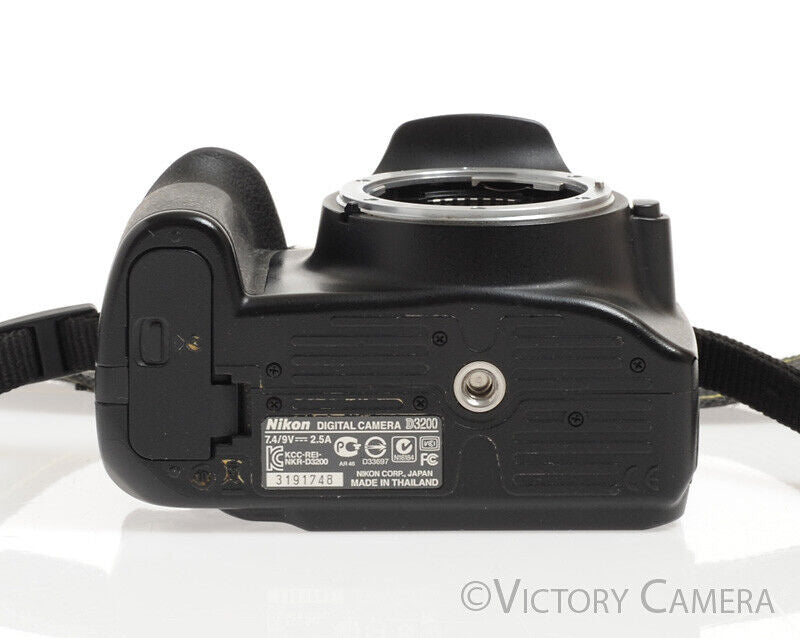  Nikon D3200 24.2 MP Digital SLR Camera (Body Only) -  International Version (No Warranty) (Black, Open Box) : Slr Digital Cameras  : Electronics